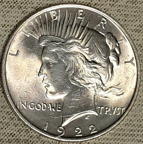 1922 PEACE DOLLAR BU AS GOOD AS IT GETS PROOF LIKE!!!