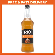 Rio Pumpkin Spice Syrup 1L for Coffee, Milkshakes & Cocktails