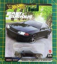 Hot Wheels Premium Fast and Furious Nissan Skyline GT-R (BNR32) Black