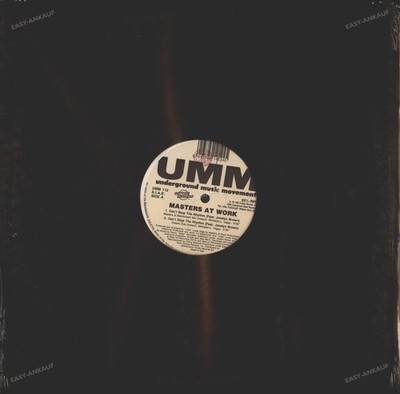 Masters At Work - Can't Stop The Rhythm ITA 12'' Maxi 1993 (EX) `~