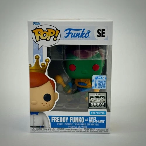 Freddy Funko as Snake Man-At-Arms Funko Pop! - 2025 Fundays Experience - LE 500