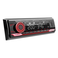 Single Din Car Stereo, Soundtream VM-20B Bluetooth Media Receiver, AM-FM, USB-SD