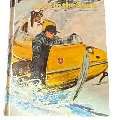 Lassie Lost in the Snow Steve Frazee HC 1960 Lassie Series Illustrated Ages 9-12