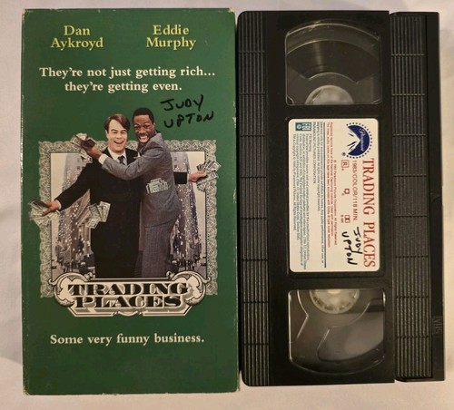 Sealed Vintage VHS Trading Places (1992) Eddie Murphy Dan Aykroyd ...