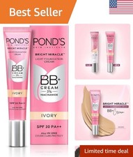 Bright Miracle BB Cream 18g - Lightweight Ivory Foundation for Natural Glow