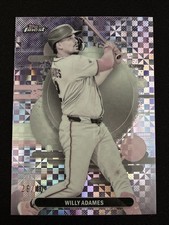 Willy Adames 2025 Topps Finest Uncommon Pearl Checkerboard /40 #151