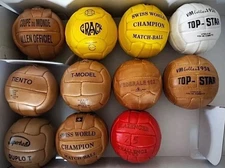 Historical World Cup 1930 to 1966 Mini Soccer Ball Collection 11Pcs Set size 1