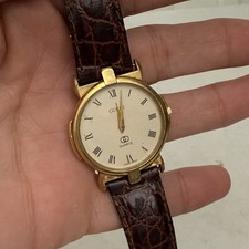 ⭐VTG Gucci 3400F Watch Gold Plaited On Stainless Steel Swiss Made