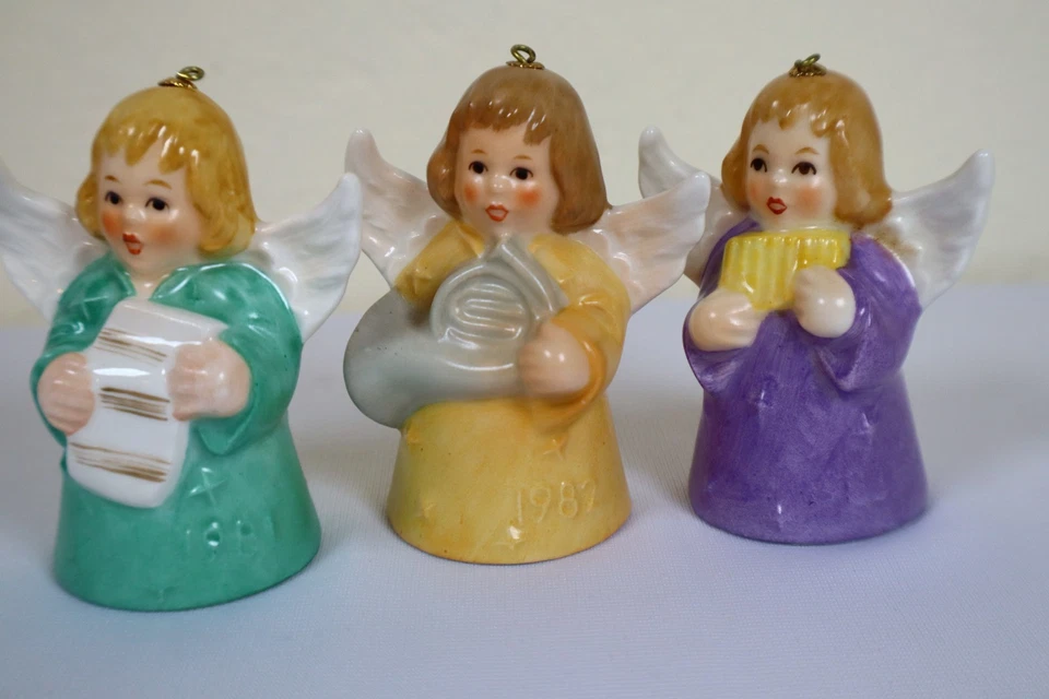 Рождественское украшение Hummel Goebel 1981, 1982, 1983 ангел W. Германия с коробкой - Изображение 2 из 4