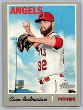 Cam Bedrosian 2019 Topps Heritage Los Angeles Angels 277