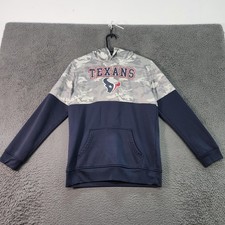 Houston Texans Sweatshirt Boys XL Camo NFL Football Hoodie NFL Team Apparel