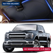 Autovir Truck Windshield Sun Shade Foldable - 280t Sun Visor Front Shield Autovir Truck Windshield Sun Shade Foldable - 280t Sun Visor Front Shield