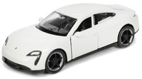 Welly Porsche Taycan Turbo S Weiß MaßStab 1:34 1:39 4,5 Zoll Diecast Auto...