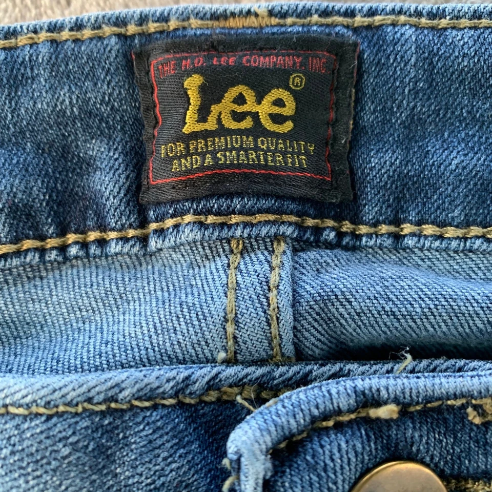 Lee Women's Bootcut Sz 6M Jeans Mid Rise Medium Wash Denim Casual Classic 29x29 - Image 4 of 4