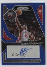 2023-24 Panini Prizm Rookie Signatures Blue 39/49 Adama Sanogo #RSI-SAN Auto 8d9