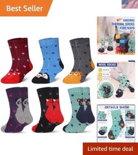 Kids Wool Socks For Boys Girls Warm Hiking Thermal Winter Cozy Soft Thick Tod...