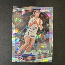 Panini 2025 Prizm WNBA Sonia Citron Ice Rookie #122 Washington Mystics