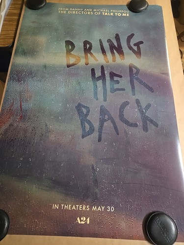 Póster Bring Her Back A24 Teaser DS 27x40 auténtico como nuevo - Imagen 1 de 2