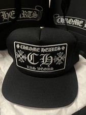 Chrome Hearts - CH Las Vegas Black Trucker Ha...