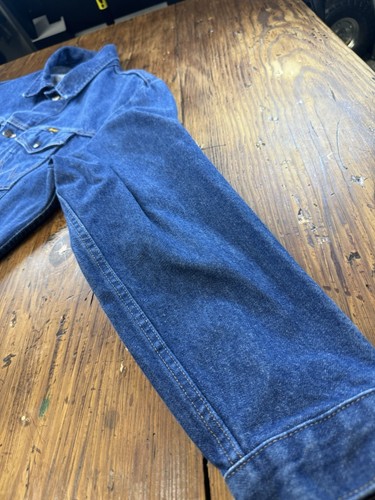 🔥Vintage🔥Men’s Wrangler Type 3 Western Trucker Jean Jacket 90s Sz XL Denim - Picture 9 of 13
