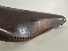 Vtg Saddle  Seat--Rare BROOKS  Seat With Campagnold Post Bicycle Seat.  B5N