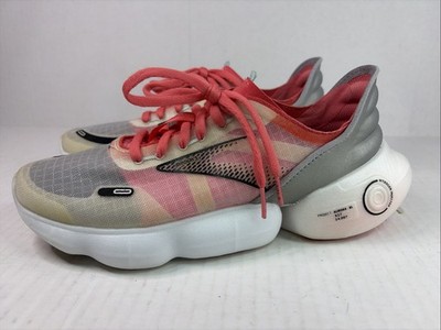 Brooks Aurora-BL Gray Red Running Racing 1203541B068 Gym Women s 9  No Box