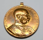 AUSTRIA HUNGARY WW1 SIGNUM MEMORIAE FRANZ JOSEPH I MILITARY MEDAL