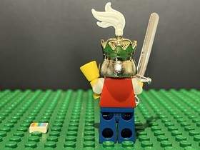 LEGO Castle Royal Knights cas060 King Minifigure 6090 W/ Sword