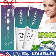 2PCS Microbiome Mint Flavor Gum Toothpaste Cleaning Toothpaste Sensitive Teeth