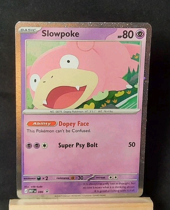 Pokemon Slowpoke 086 *BLACK STAR PROMO* NM | Pitch Black