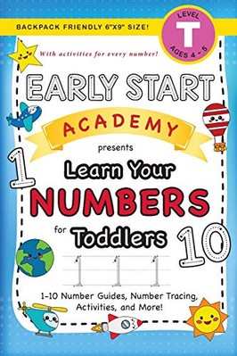 Early Start Academy, Lernen Sie Ihre Zahlen für Kleinkinder: (Alter 3-4) 1-10 Zahl...