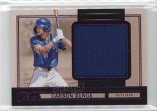 2025 Panini Three and Two Prospect Swatches Full Count 14/32 Carson Benge 1fa4