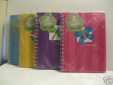 Journal. Blank Pages. Spiral Bound. Colorful. New.