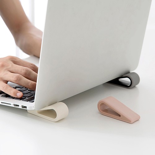 Universal Portable Laptop Keyboard Stand Desktop Computer Adjustable Bracket - Afbeelding 10 van 19