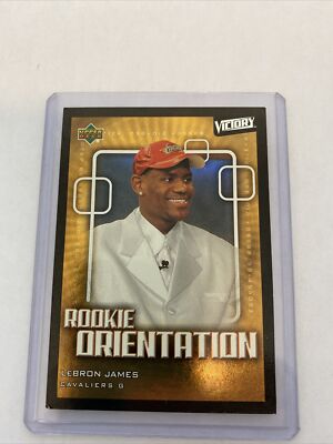 2003-04 Upper Deck Victory LeBron James # 101 Rookie Orientation RC