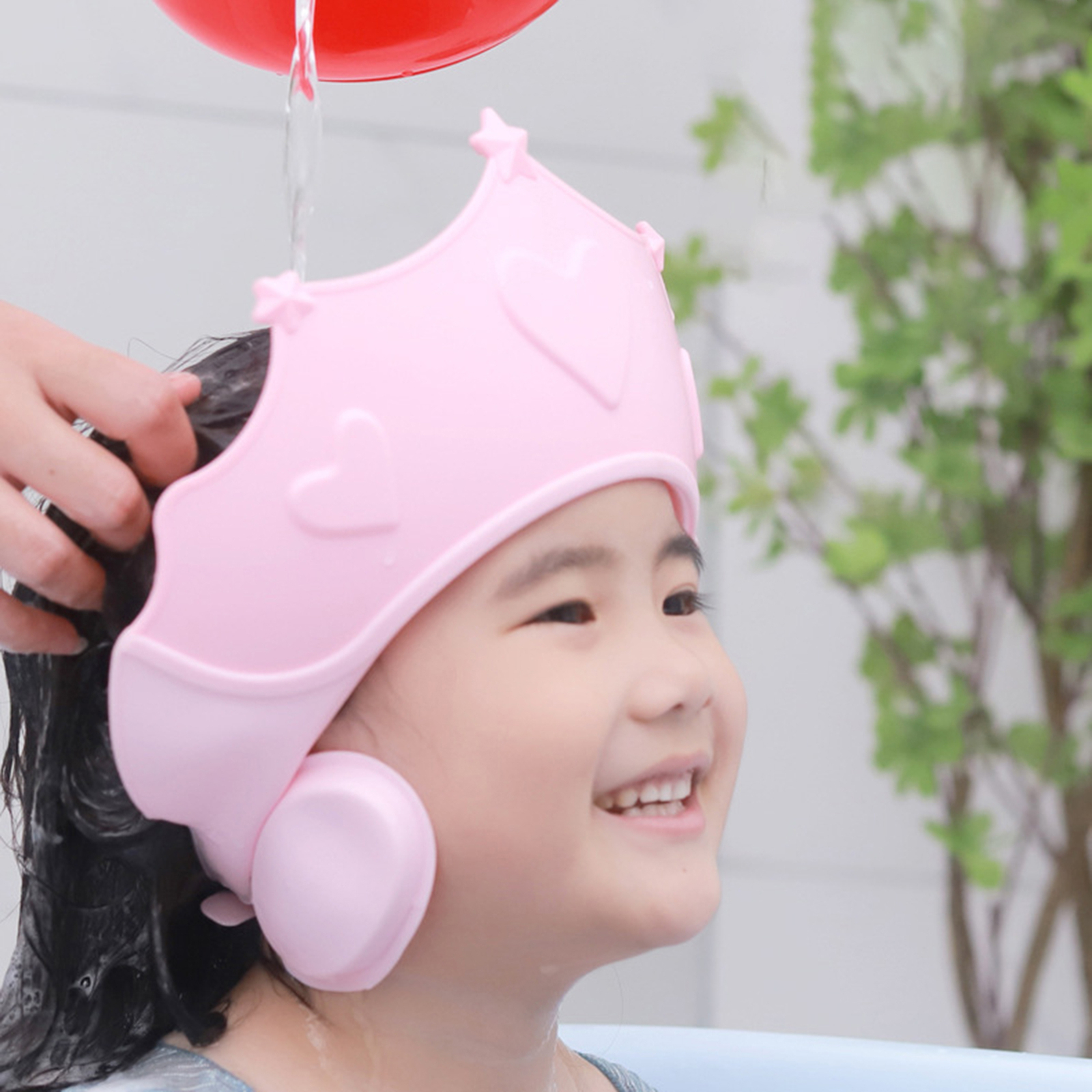 Adjustable Kids Baby Shower Ear Protection Cap Children Wash Hair