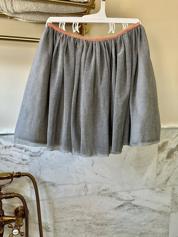 ZARA Kids Gray Tulle Skirt Sz 13/14