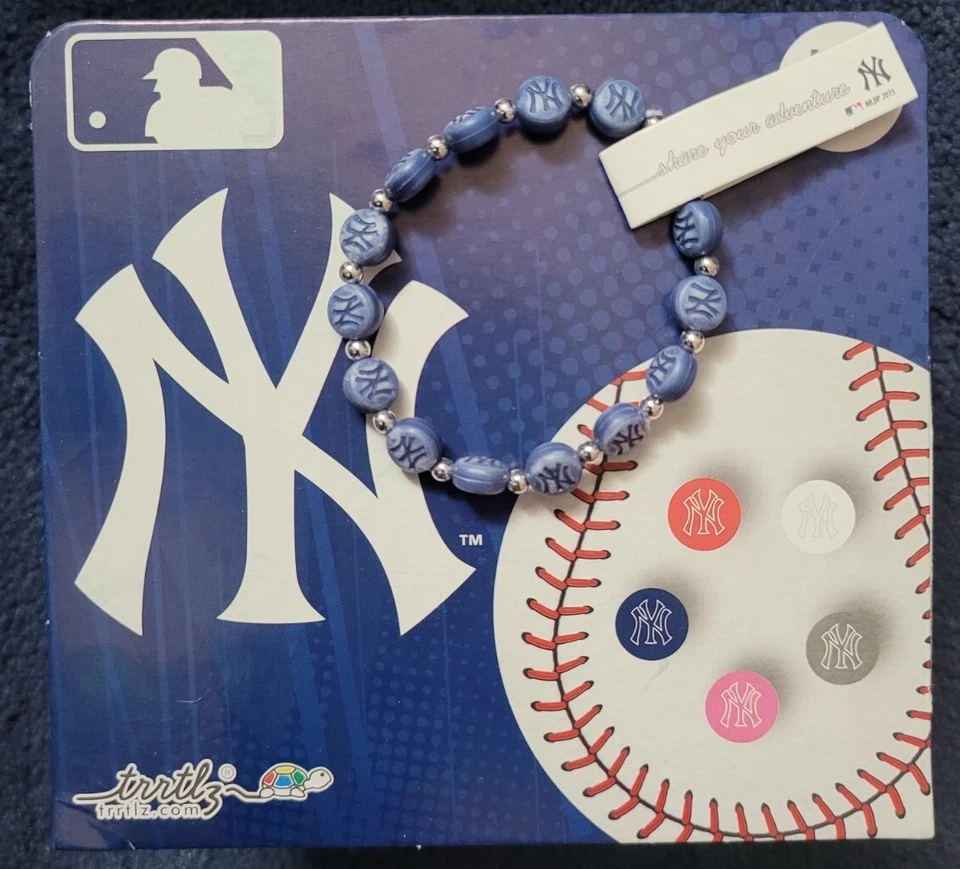 PULSERA TRRTLZ CON LICENCIA OFICIAL DE LOS YANKEES de Nueva York Foto 3 de 4