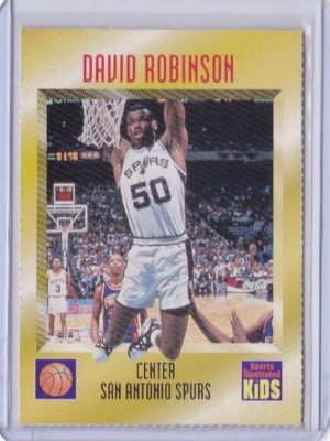DAVID ROBINSON NBA Sports Illustrated for Kids SI #353 SPURS IDB1