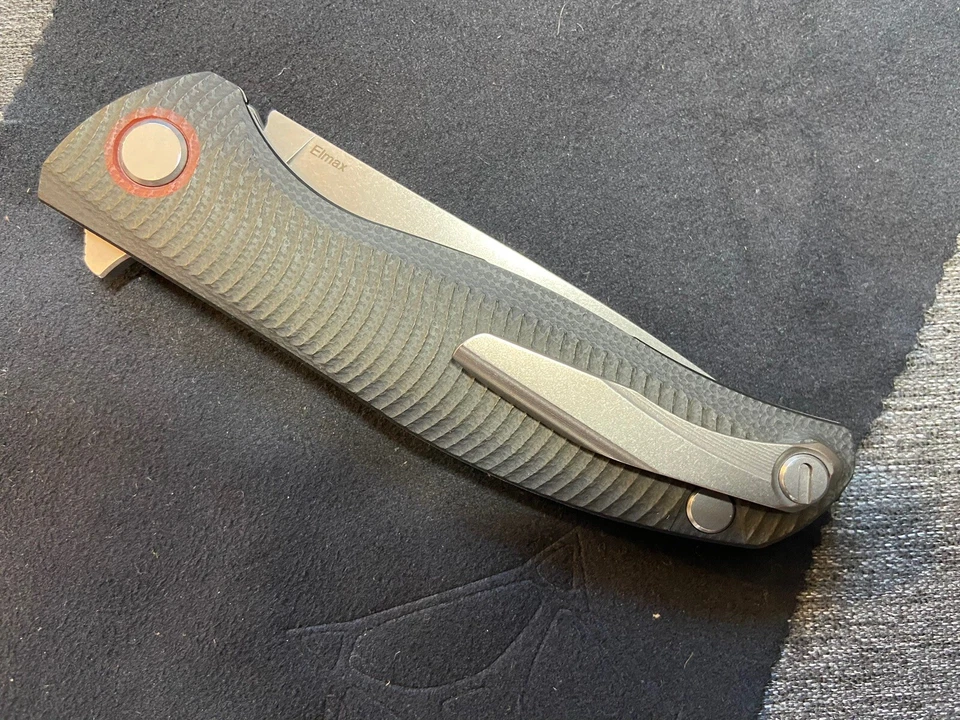 Shirogorov F3 Black G10 W/Red Accents Elmax🔥 - Image 4 of 4