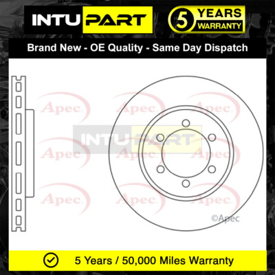 Fits Daewoo Musso Ssangyong 2.3 2.9 D TD 3.2 IntuPart Front Brake Disc