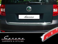 3M Chrom Zierleiste Heckleiste Kantenschutz Tuning für SKODA Yeti