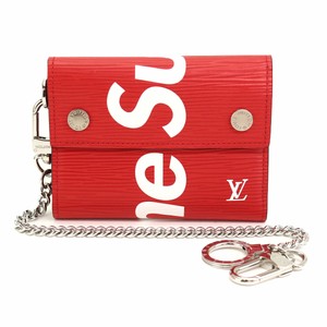 red supreme lv wallet