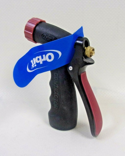 Orbit Garden Hose Spray Nozzle Contractor High Pressure Rubber Grip