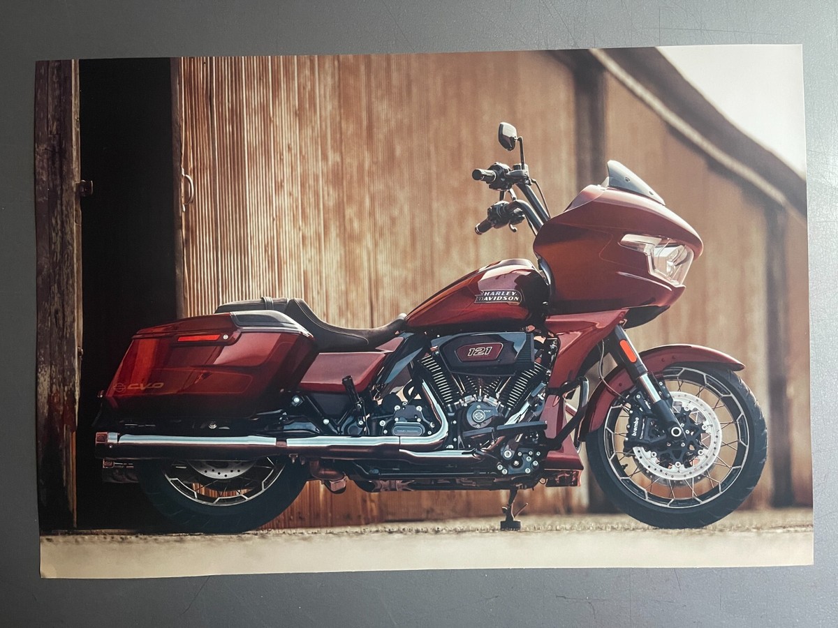 2024 Harley Davidson CVO Road Glide Motorcycle Print - RARE