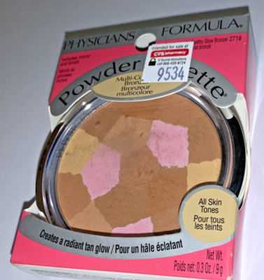 Physicians Formula Powder Palette Multi-Colored Bronzer, 2718 Healthy Glow,