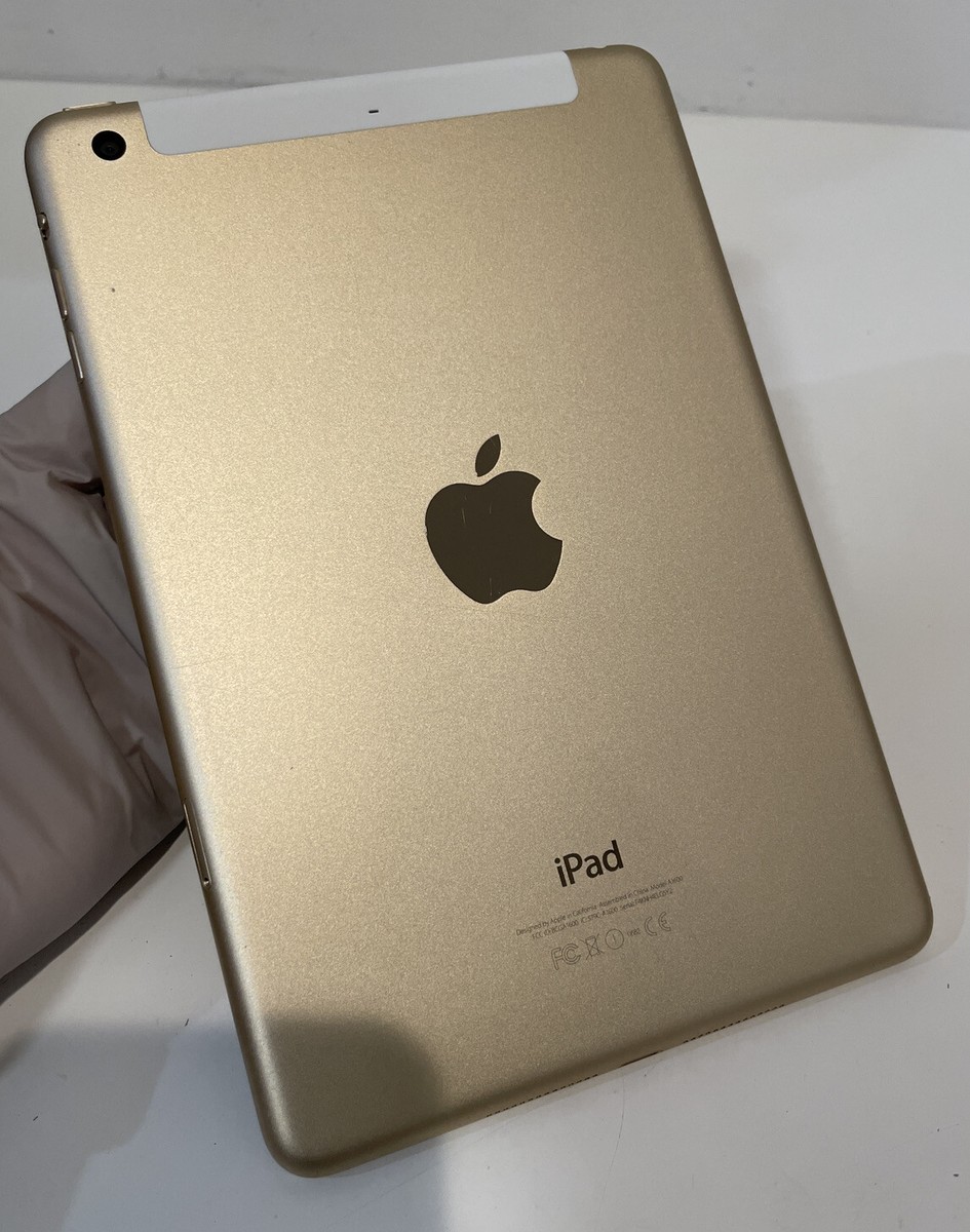 Apple iPad mini 3 16GB, Wi-Fi + Cellular (Unlocked), 7.9in