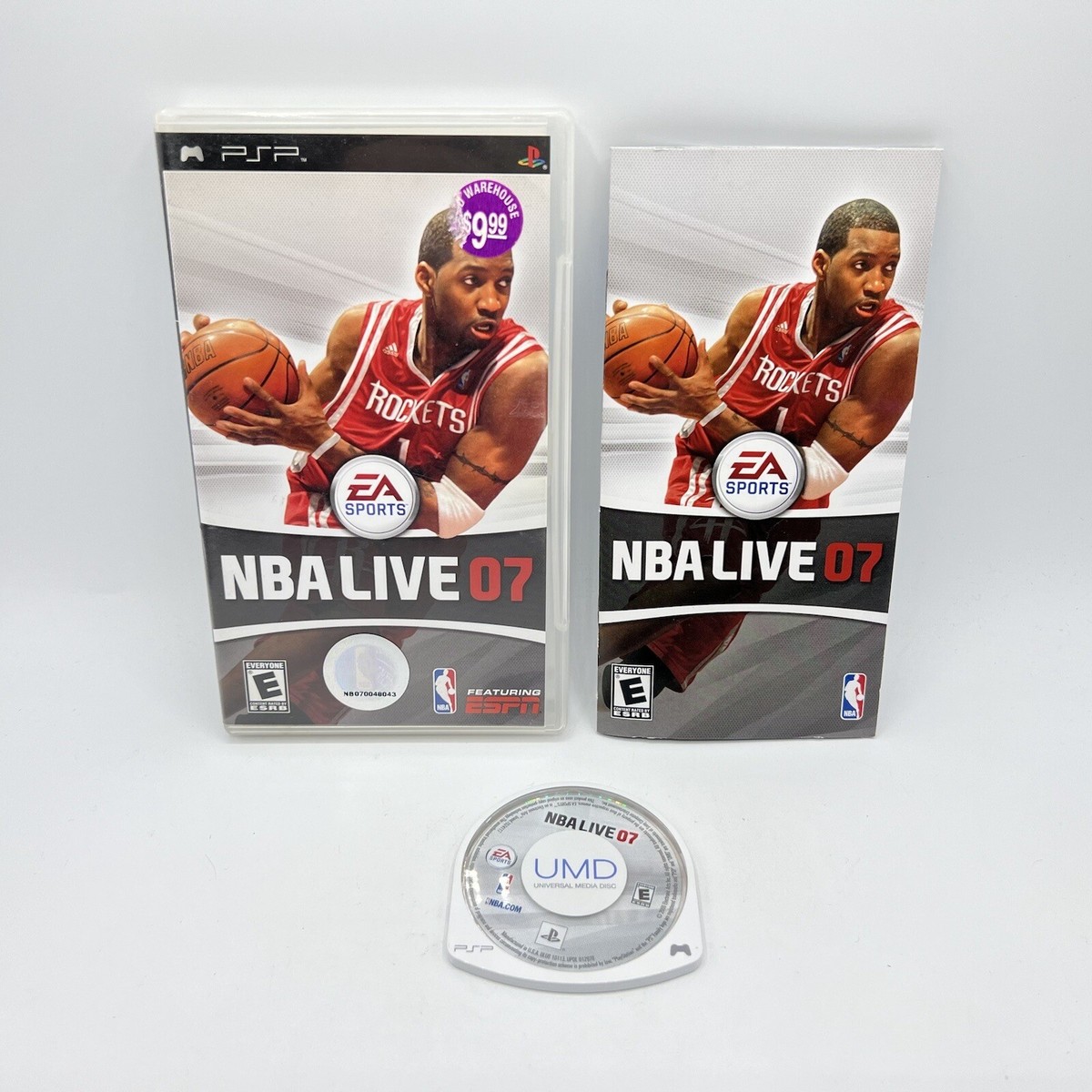 PlayStation Portable PSP NBA Live 07 CIB Complete Tested Working EA Sports