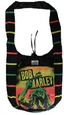 Bob Marley Rasta Stripe Womens Shoulder Bag