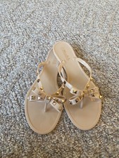Mudd Light Pink Studded Bow Sandals. 11-M.